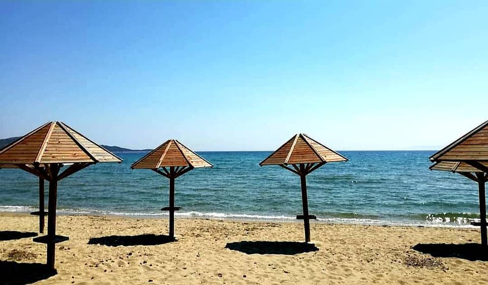 Παραλία του Σχοινιά στο Μαραθώνα