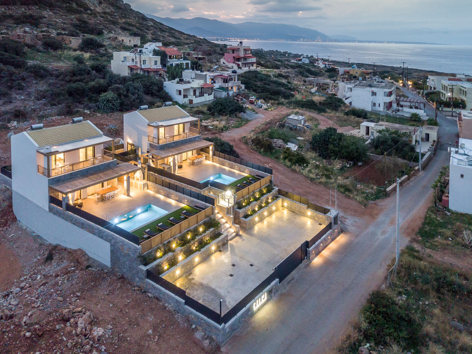 Οι Calma Luxury Villas στο Σίσι της Κρήτης