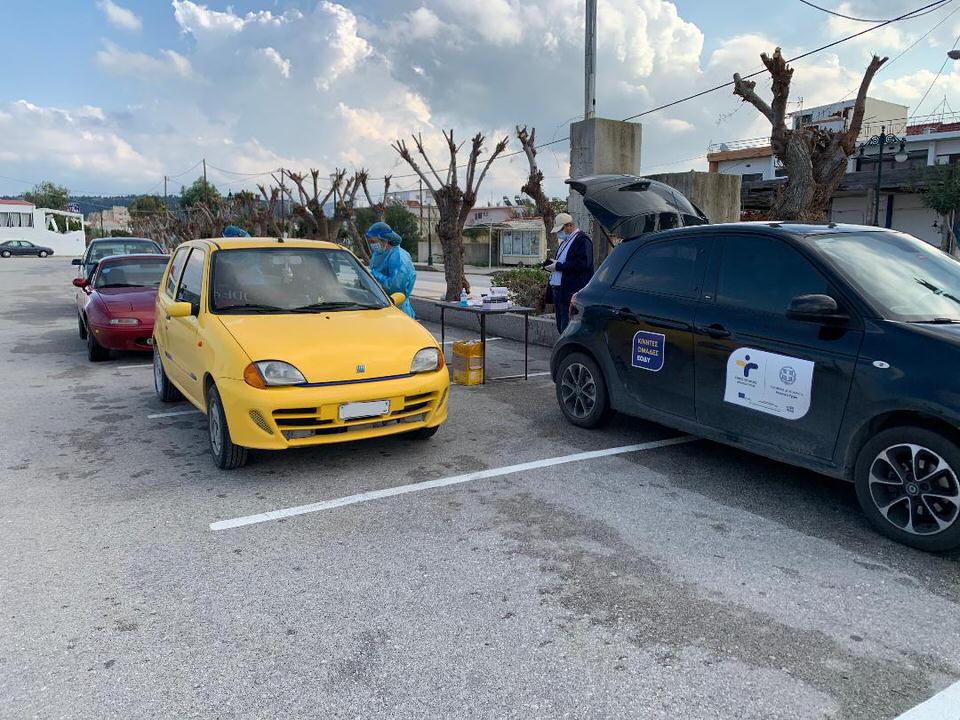 Αποτελέσματα από τα Drive Through Testing του ΕΟΔΥ