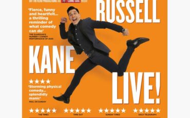 Ο καταιγιστικός Russell Kane στις 15 Σεπτεμβρίου στο Gazarte