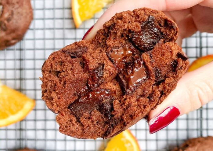 Συνταγή για cookies με σοκολάτα και πορτοκάλι