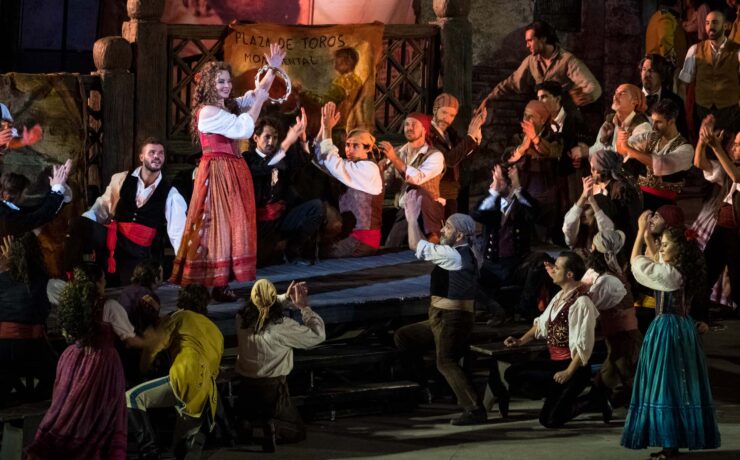 Carmen: Ένα οπερατικό υπερθέαμα από την Αρένα της Βερόνας στον Κήπο του Μεγάρου
