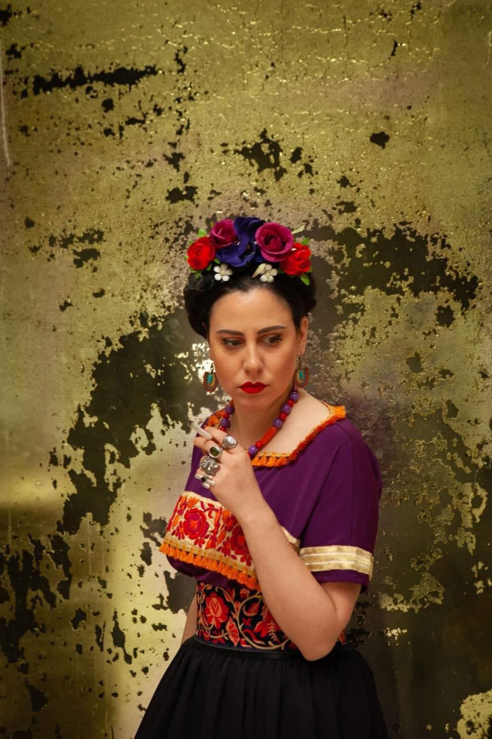 Frida Kahlo Mε Σπασμένα Φτερά