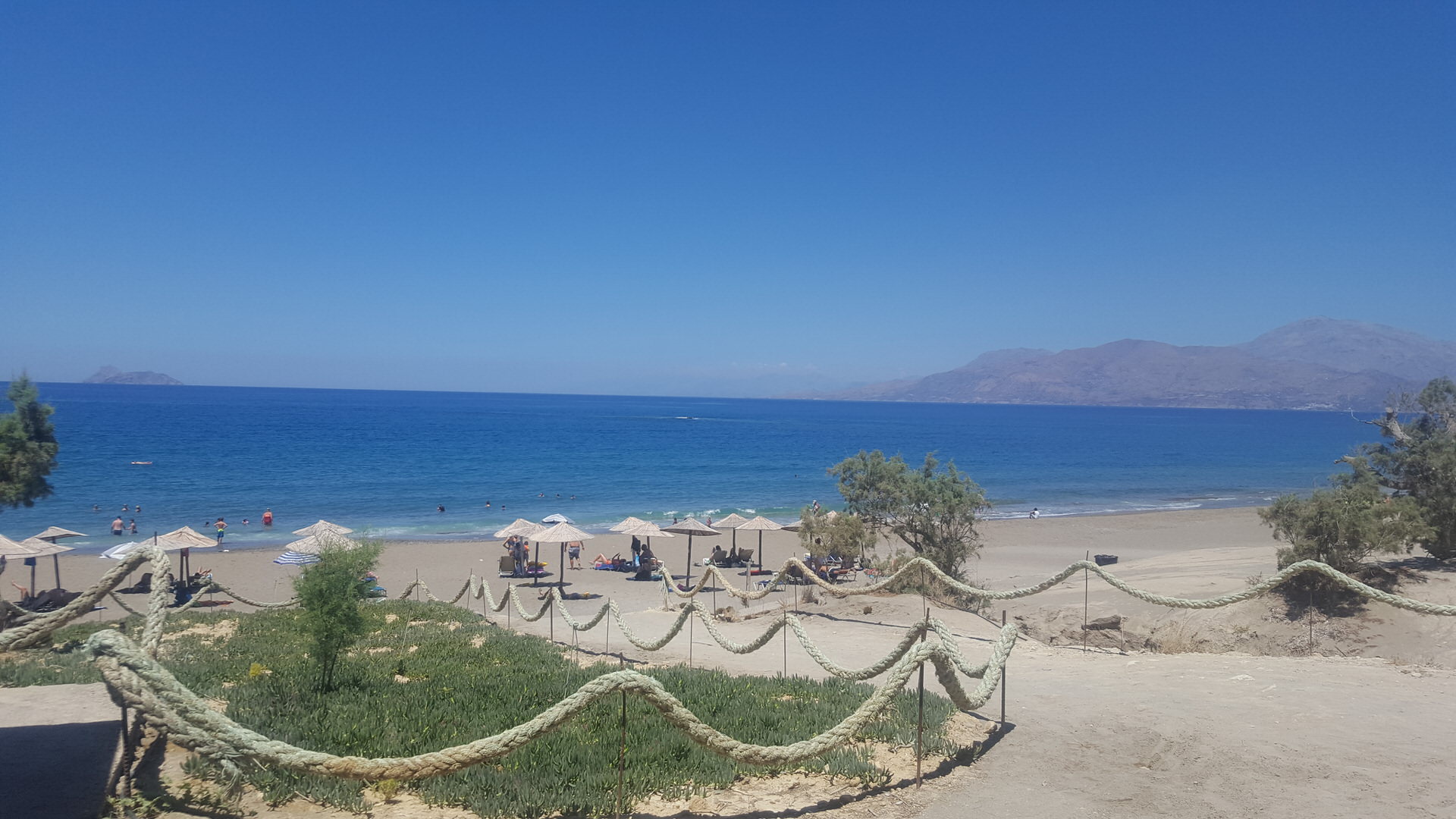Παραλία Κομμός, Κρήτη 
