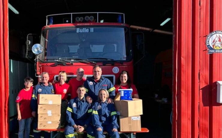 Έμπρακτη στήριξη Δημητριάδη στους εθελοντές πυροσβέστες του Νέου Βουτζά