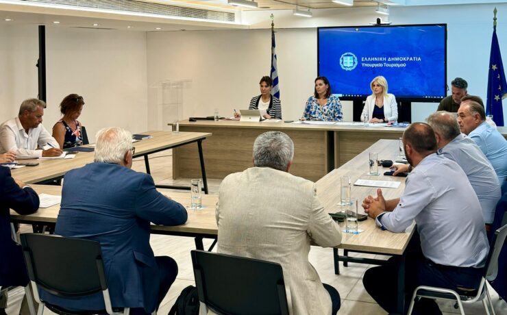 Συνάντηση Όλγας Κεφαλογιάννη με το νέο προεδρείο του Συνδέσμου Δήμων Ιαματικών Πηγών Ελλάδας