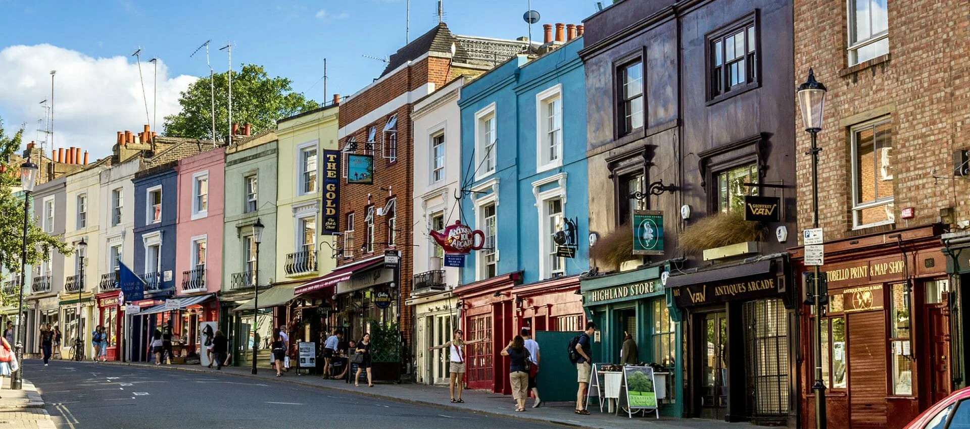 Portobello Road: Ένας από τους ομορφότερους δρόμους του κόσμου βρίσκεται στο ΛονδίνοΠηγή φωτογραφίας: https://thenudge.com/