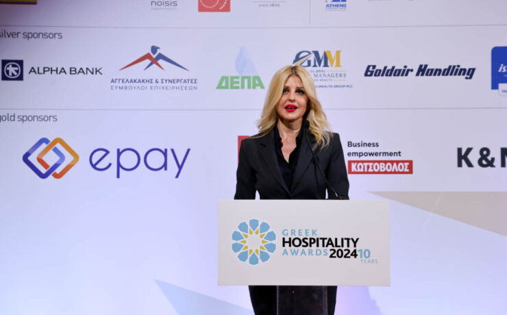 Η Έλενα Ράπτη στα Greek Hospitality Awards 2024